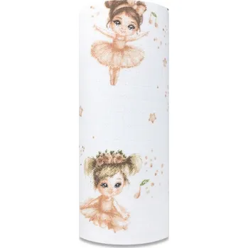 Přebalovací podložka EGAKIDS tetra plena s potiskem Sladký balet 70x80cm