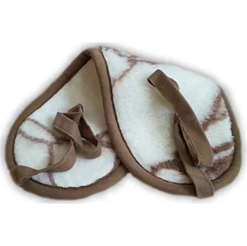 Dámská zimní obuv Mini ledvinový pás, 48 x 18 cm Hnědá