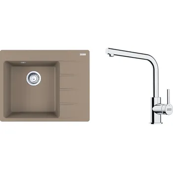 Kuchyňský dřez Franke CNG 611-62 TL/2 kašmír+FS 3230.031 114.0700.679 + Sleva 10% při zadání kódu "ZIMA10"