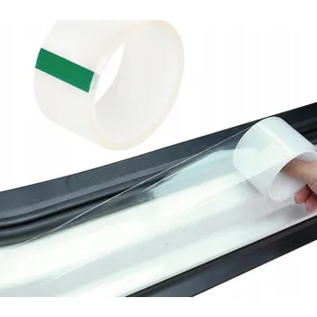 BEZBARVÁ FÓLIE SILNÁ OCHRANNÁ PÁSKA NA RÁM KOLA LAMINÁT SILNÁ 50 mm x 5 M