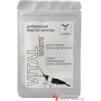 Krmivo pro rybičky QUALDROP Vital White 10g