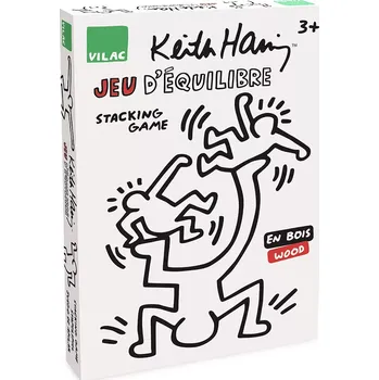 Dřevěná hračka Vilac Motorická balanční hra postavy