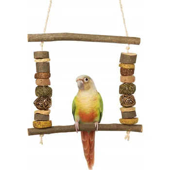 Pro ptáka JR FARM přírodní houpačka pro labužníky - pro malé a střední papoušky