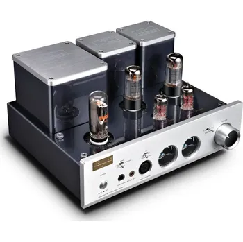 Hi-Fi komponenty Cayin HA-3A Stříbrná (Sluchátkový zesilovač postavený symetricky a s elektronkami)