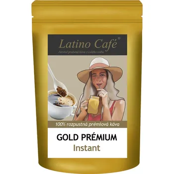 Káva Latino Café Instant Gold Prémium, varianta Gold instant 200 g