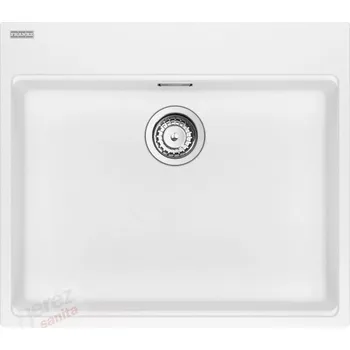 Granitový dřez Dřez Franke MRG 610-60 CARE bílá led (jednodřez bez odkapu)