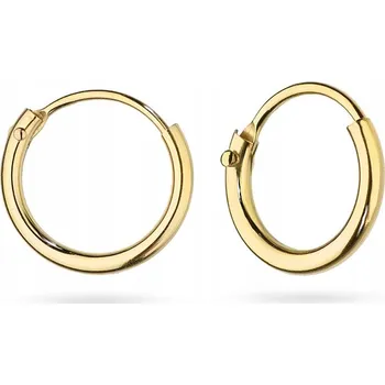 Náušnice Náušnice zlaté Marko kruhy 585 uzavřené 1,10 cm