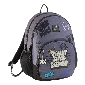 Miquelrius batoh Graffiti, Triple Oslo, 27 l, 3 kapsy, rPET, mix barev