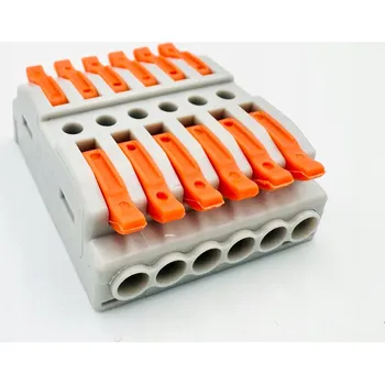 RYCHLOSPOJKA elektrická kostka svorkovnice jako WAGO s páčkou 32A 6-6