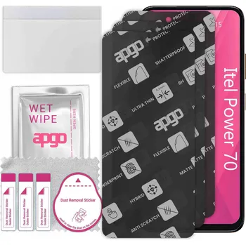 Vrták Hybridní Sklo apgo pro Le Itel Power 70 3 ks