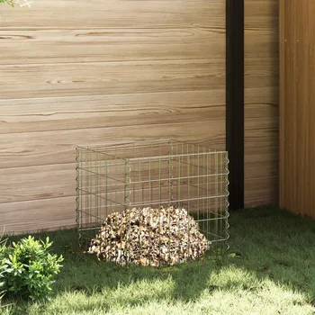 Kompostér OMAXI Čtvercový kompostér 50 x 50 x 50 cm Železo 594648