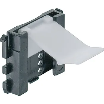 Nábytkové kování HÄFELE Držák soklu k rektifikačním nožkám AXILO k nasunutí na přírubu Pro tloušťku soklu (mm): 19