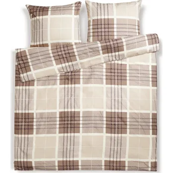 Povlečení Povlečení Komplet Povlak na polštář 200x220 70x80 KONSIMO