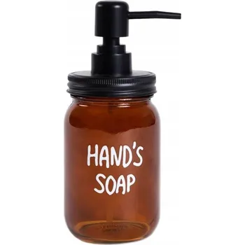Dávkovač mýdla Ruční dávkovač mýdla na desku Homla 1 ml hnědý