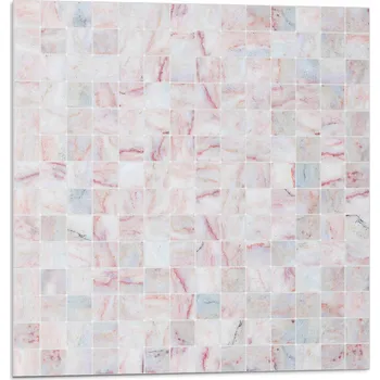 Dlažba Samolepicí vinylové dlaždice, mozaikový vzor z čtverců, 20 ks, 20x20 cm