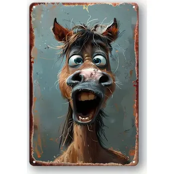 Plechová cedule BAF Kovová cedule Íhahák 30 x 20 cm