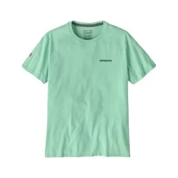Pánské tričko Patagonia Fitz Roy Icon Responsibili-Tee Rinsed Green zelená XL