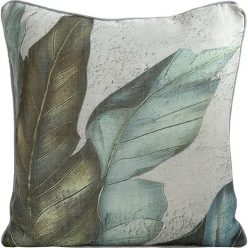 Dekorační povlak na polštář LEN s lněnou strukturou s lemovkou