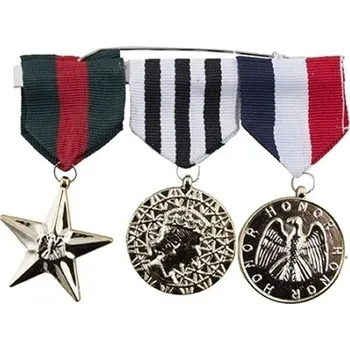 Karnevalový doplněk Funny Fashion Vojenské metály