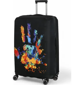 Obal na kufr Travel Ruka velikost L, černý