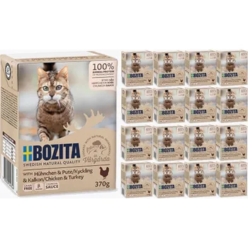 Krmivo pro kočku BOZITA Cat Chicken Turkey 16x370g