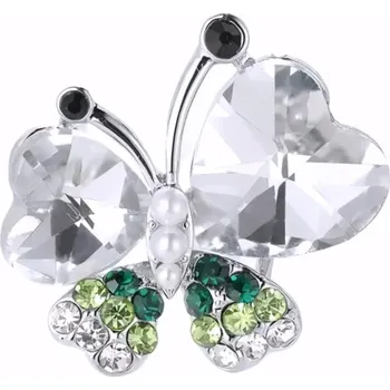 Brož Gaira® Brož Motýlek 3134, Barva stříbrná