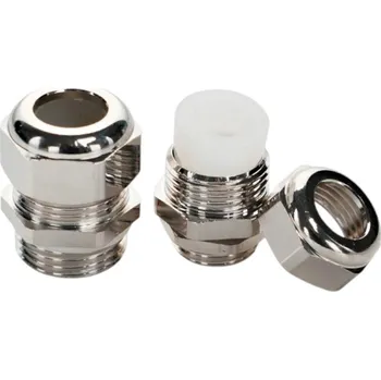 Vývodka kabelová kovová IP68, 180°C, M závit M16x1,5-10