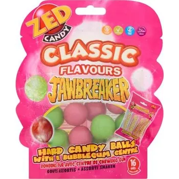Bonbon Zed Candy žvýkačky s ovocnými příchutěmi 132 g