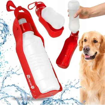 Miska pro psa Skládací (cestovní) plastová láhev Reverse, vícebarevná, 0,25 l