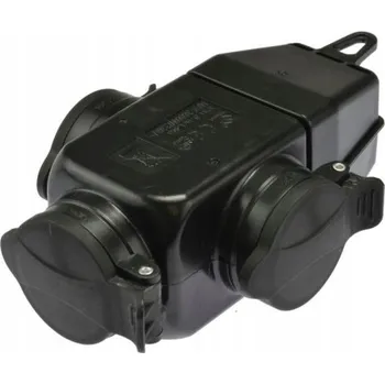 Elektrická zásuvka Elektrická Zásuvka hermetické Elcan černé