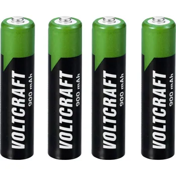 Nabíječka baterií VOLTCRAFT VC-16026040 akumulátor AAA Ni-MH 900 mAh 1.2 V 4 ks