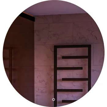 Zrcadlo LUSTRO OKRĄGŁE LED FI 50cm KOUPELNOVÉ ZRCADLO S LED PODSVÍCENÍM