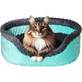 Pelíšek pro psa PRO KOČKY PELECH, PELÍŠEK , POTAH KOTEC POLŠTÁŘ , KOČKA 62x18x44