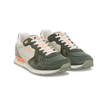 Dámské tenisky Sneakersy Pepe Jeans Brit Camp W PLS40038 Zelená 36