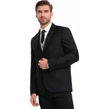 Podprsenka Pánská klasická sako 80% polyester černá V4 OM-BLZB-0115 L