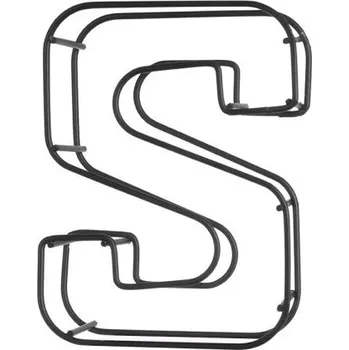 Dekorativní železné písmeno S