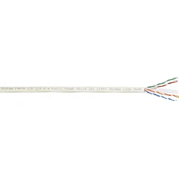 Síťový kabel ethernetový síťový kabel, CAT 6, U/UTP, 305 m