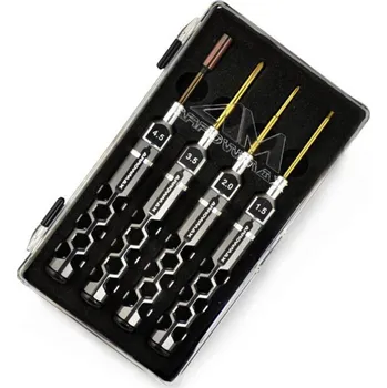 Šroubovák ArrowMax AM-490910 sada nářadí Velikost vnitřním šestihranem 4,5, Křížový šroubovák velikosti 2, 3.5, Vnější šestihran,