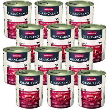 Pro psa ANIMONDA GranCarno Adult Dog masový koktejl 12x800g