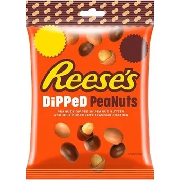 Čokoláda Reese's arašídy v mléčné čokoládě a polevě s příchutí arašídového másla 68 g