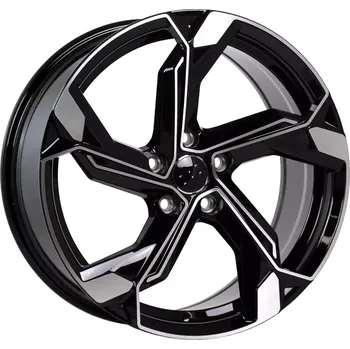 Alu kolo Alu kola Racing Line Y1201, 19x8.5 5x112 ET34, černá + leštění