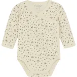 FIXONI dětské zavinovací body potisk Shadow Grey vel. 44 cm