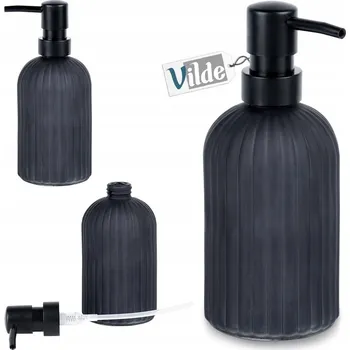 Dávkovač mýdla Ruční dávkovač mýdla na desku Vilde 400 ml černý