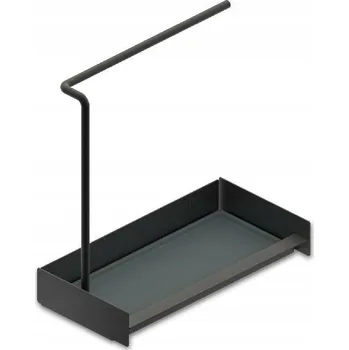 Organizace kuchyně Peka 10.507.C - Organizér do dřezu Piuro - černý organizér na mycí prostředky a příslušenství