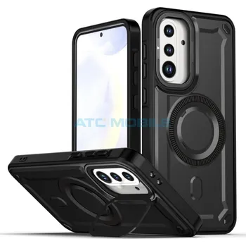 Pouzdro na mobilní telefon Shield4U MagSafe kryt Samsung Galaxy A56 5G (SM-A566B) černý