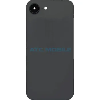 Náhradní kryt pro mobilní telefon iPhone 16e zadní kryt s logem, rámem včetně magnetů a sklíček kamer černý (OEM) a zpět 43 Kč s ATC Clubem