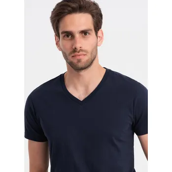 Pánské tričko Ombre Clothing Pánské tričko s krátkým rukávem Heman navy 3XL OM-TSBS-0145 V2