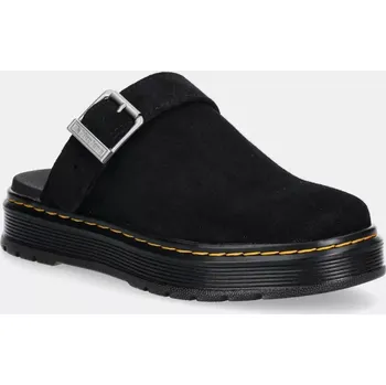 Dámská obuv Semišové pantofle Dr. Martens Brookline Mule Mule, 36, černá, 99X