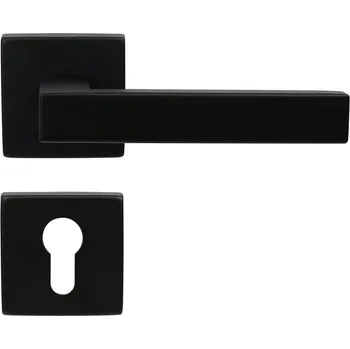 Dveřní kování RK.TP-FORM.PZ.CE klika na dveře Vložka Černá