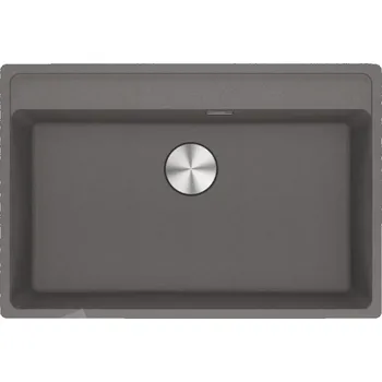Granitový dřez Dřez Franke MRG 610-72 RTL šedý kámen (jednodřez bez odkapu)
